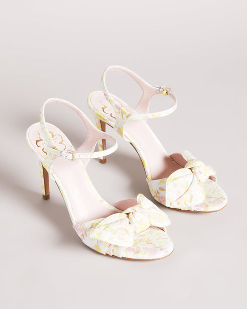 <P>Hy Magnolia Bow 90Mm Heeled Sandal</P>